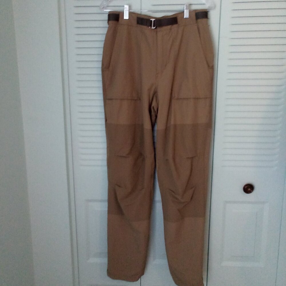 REI COOP 32W x 32L REGULAR ZIPPER ELASTIC WAIST HIKING FISHING OUTDOOR FISHING